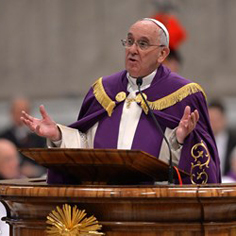 papa francesco annuncio anno santo