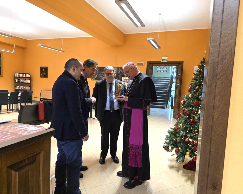 L’arcivescovo ha ricevuto la visita di auguri della Confartigianato