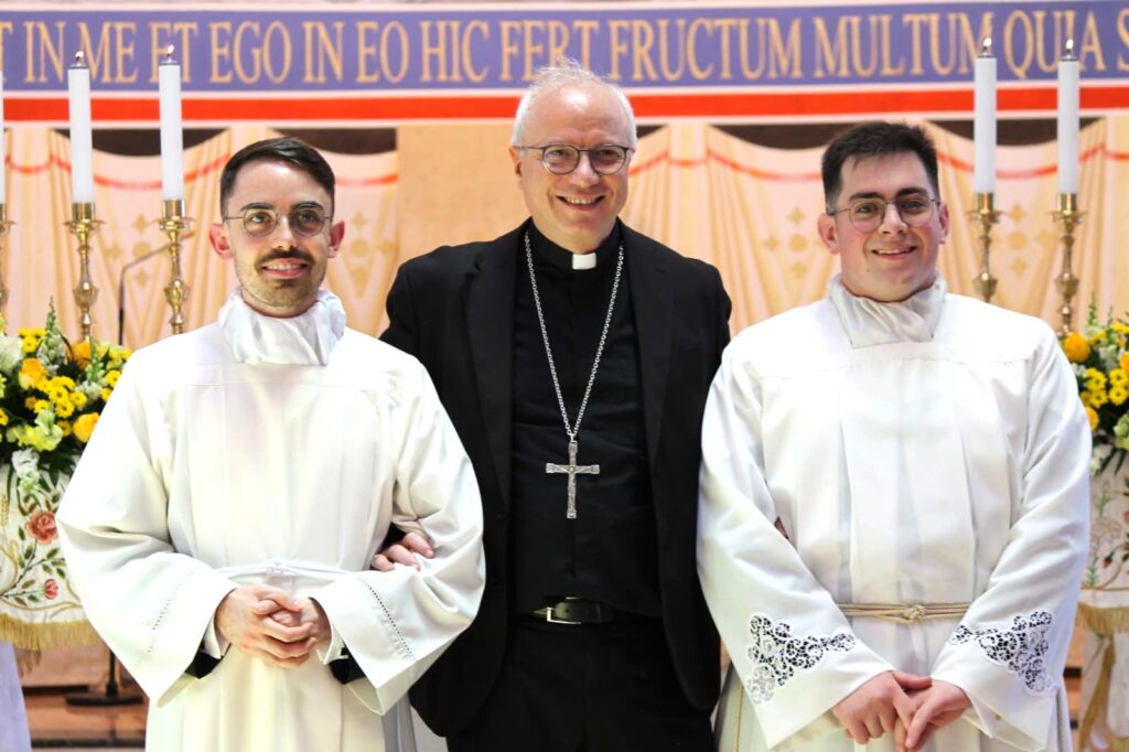 Ordinazioni diaconali in Cattedrale: Enrico Muscas e Leonardo Piras saranno ordinati l’8 dicembre